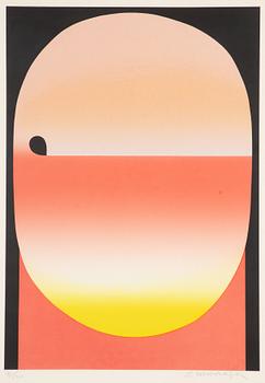 Sadamasa Motonaga, "Japanese Nobel Prize Winners" Complete portfolio with 5 colour screenprints.