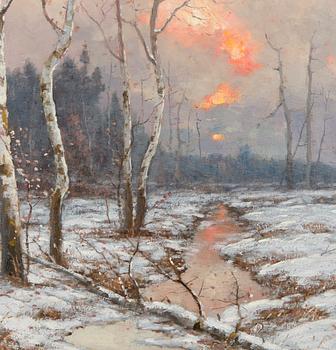 Eugen Taube, Winter Twilight.