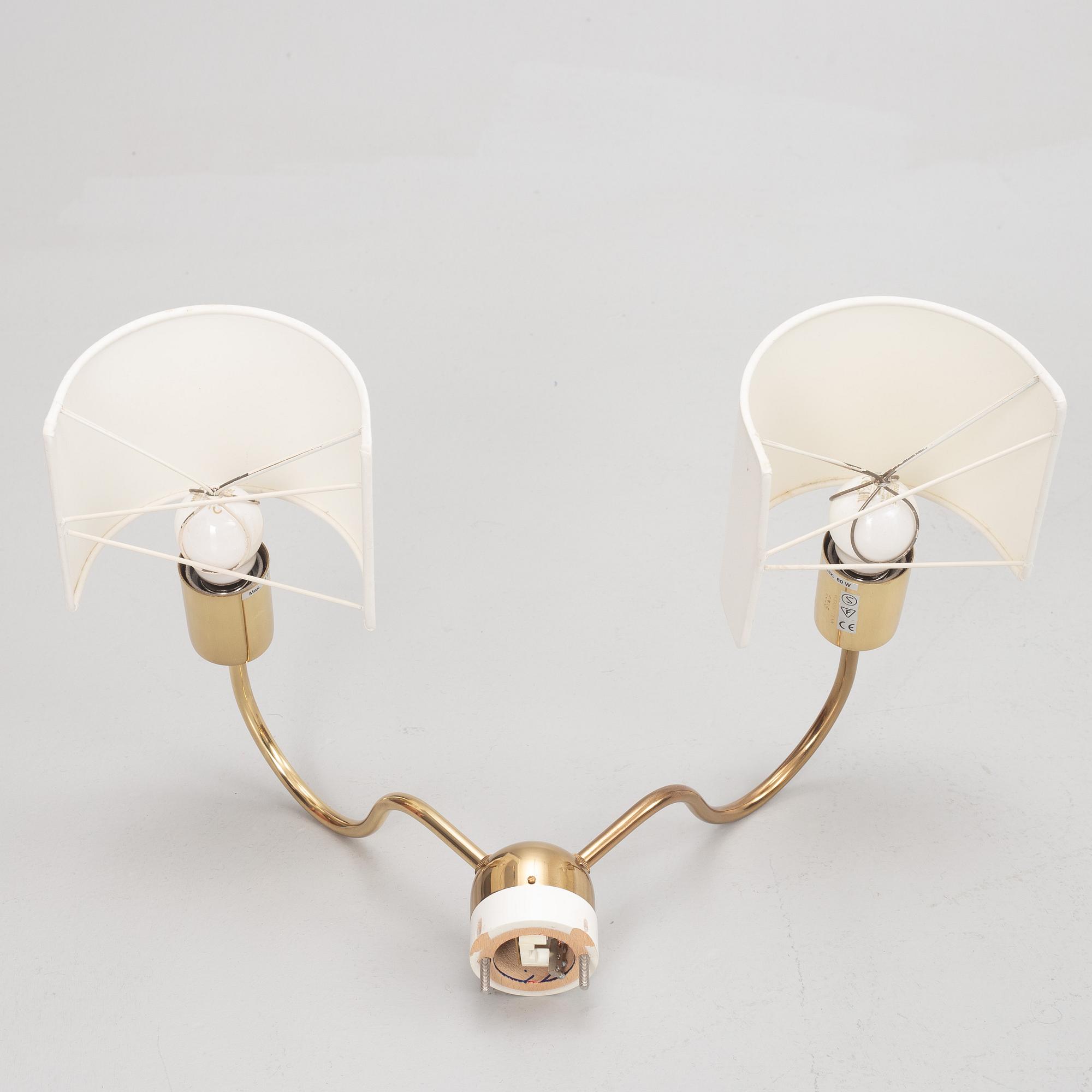Josef Frank, a model 2335 wall light, Firma Svenskt Tenn, Sweden.