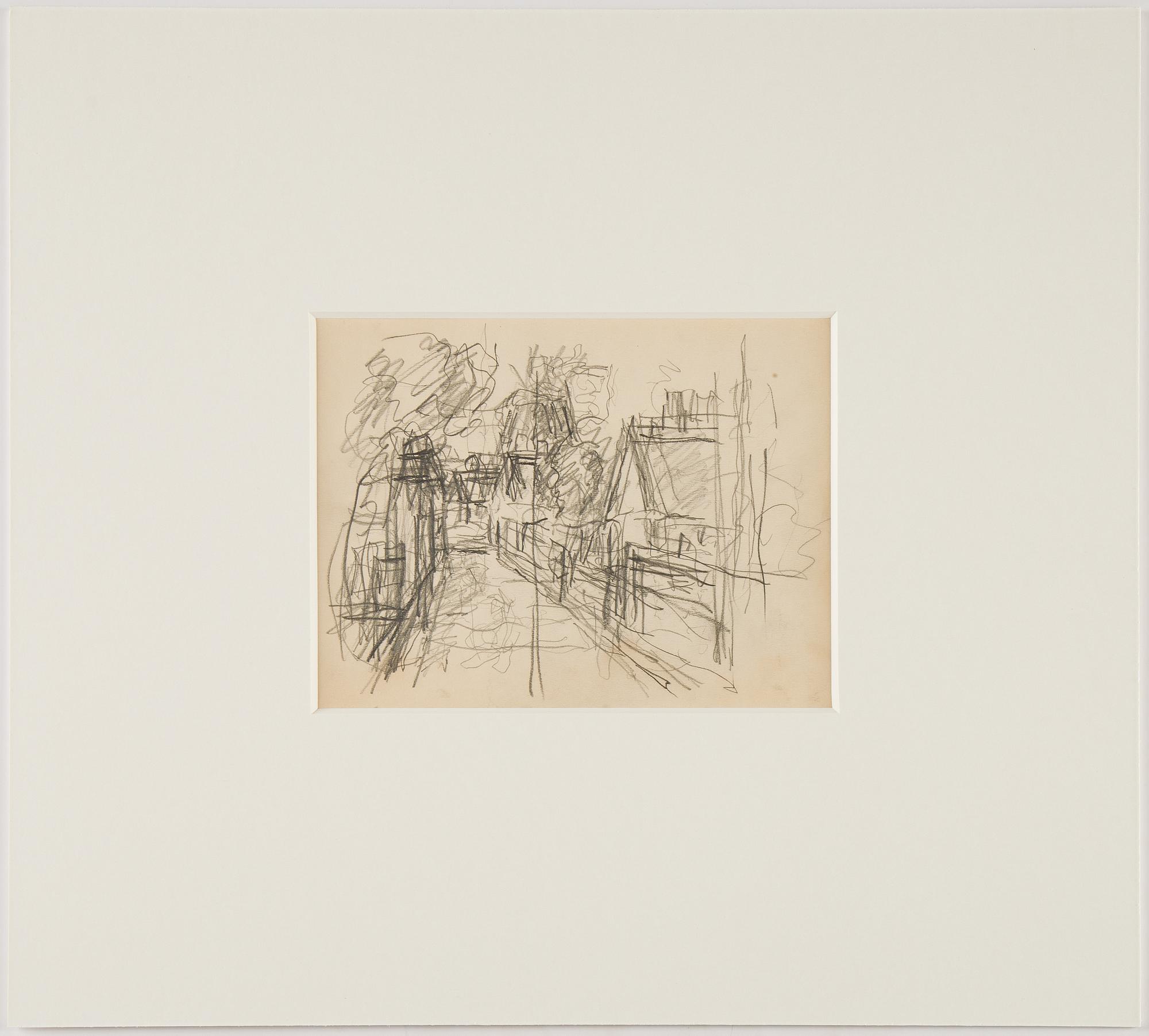 Carl Kylberg, pencil drawing.