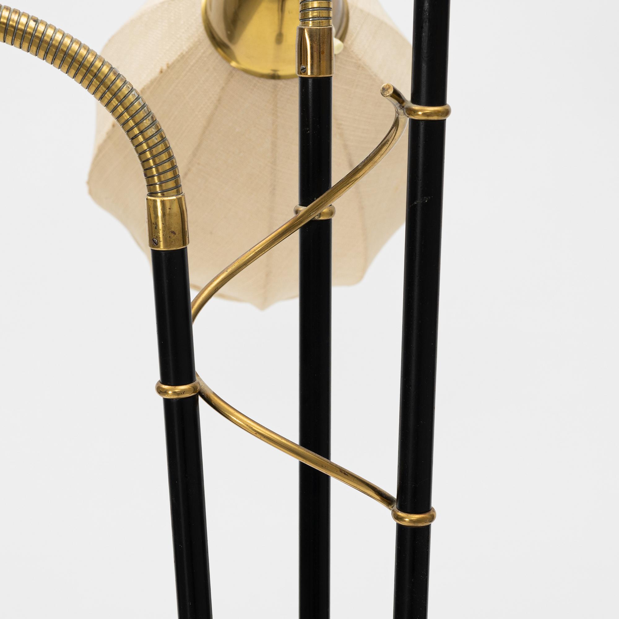 Golvlampa, Möller Armatur, Eskilstuna, 1950-tal.