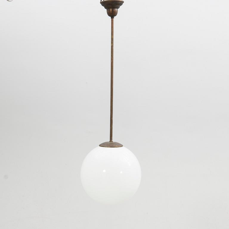 Ceiling lamp Functionalism 1940s.