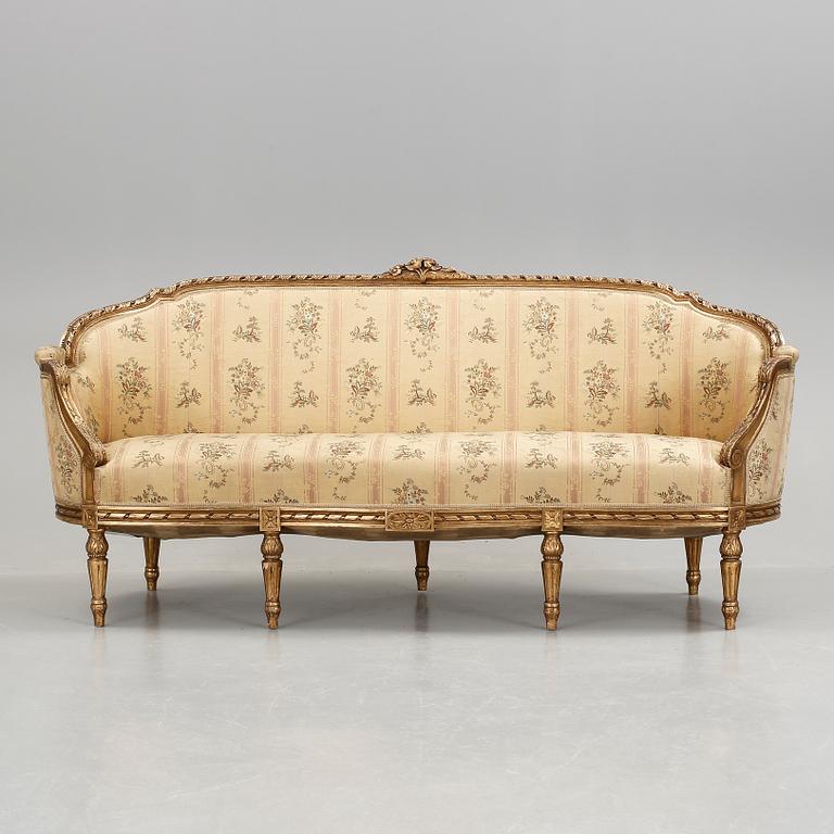 BADKARSSOFFA, Louis XVI-stil, 1900-talets första hälft.