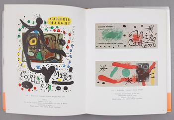 BOK: Miró Lithographie III 1964-69, Joan Teixidor, Maeght, Paris, 1977. Med litografi.