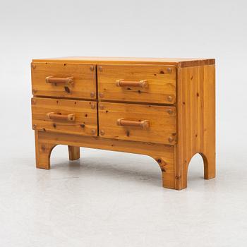 A pine chest of drwaers, Fröseke, Sweden, 1960s/70's.