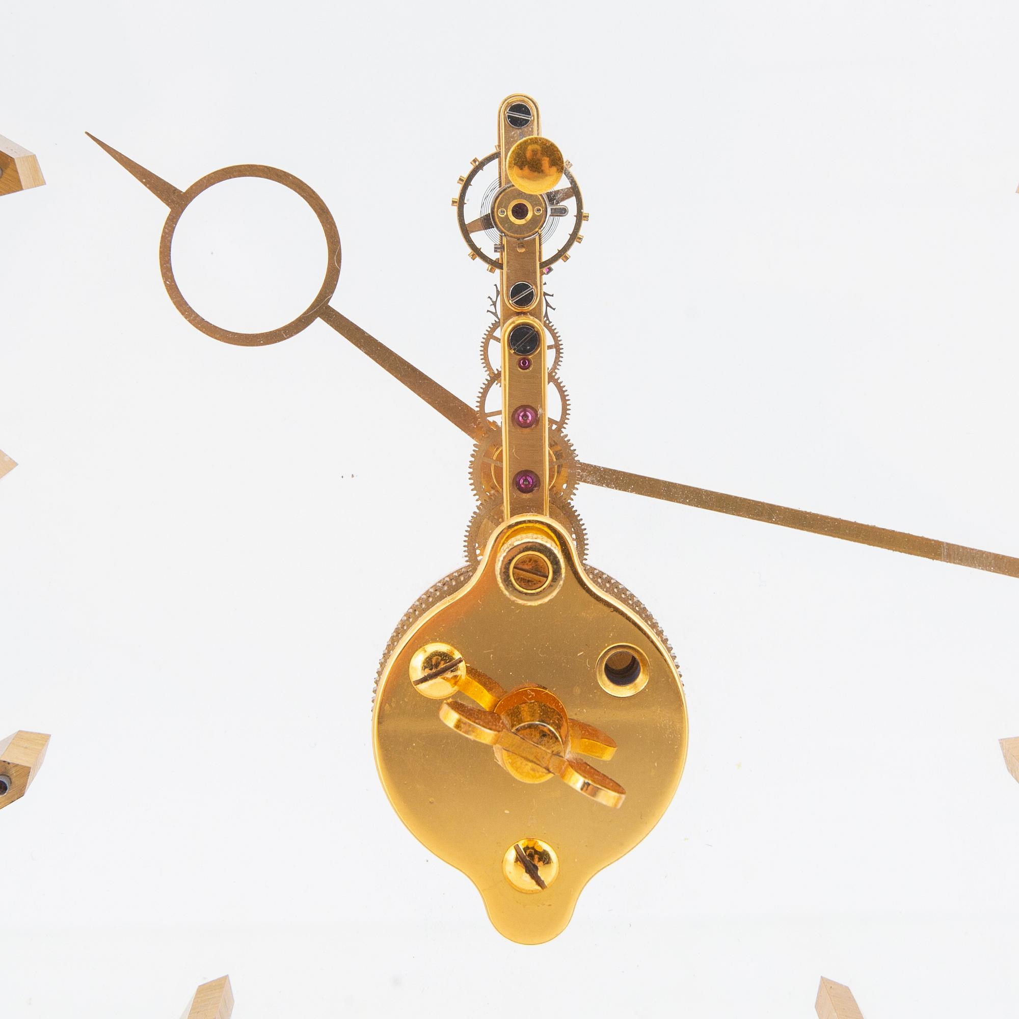 Jaeger le Coultre table clock numbered 355.