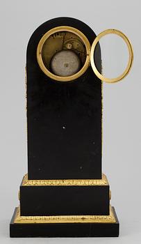 A French Empire mantel clock by C. G. Maniere.