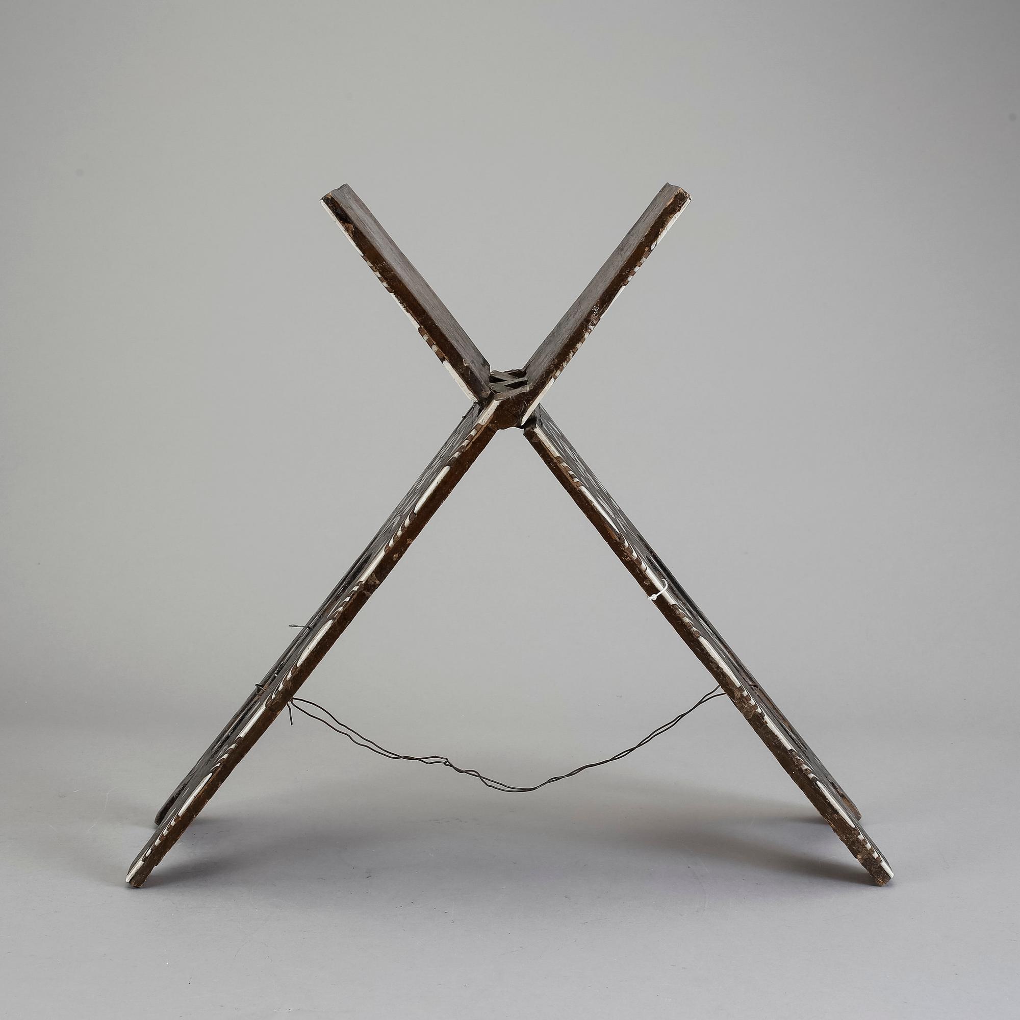 KORANSTÄLL, troligen Syrien, 1800-talets andra hälft.