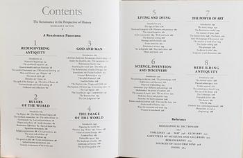 Six books about art.