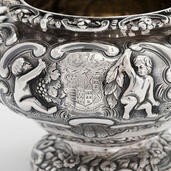 Joseph Angell, te- och kaffeservis, sterlingsilver, 7 delar, London 1817-1823.