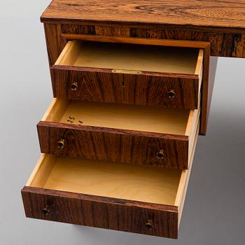 A 1950s/1960s writing desk by Erik Wörtz.
