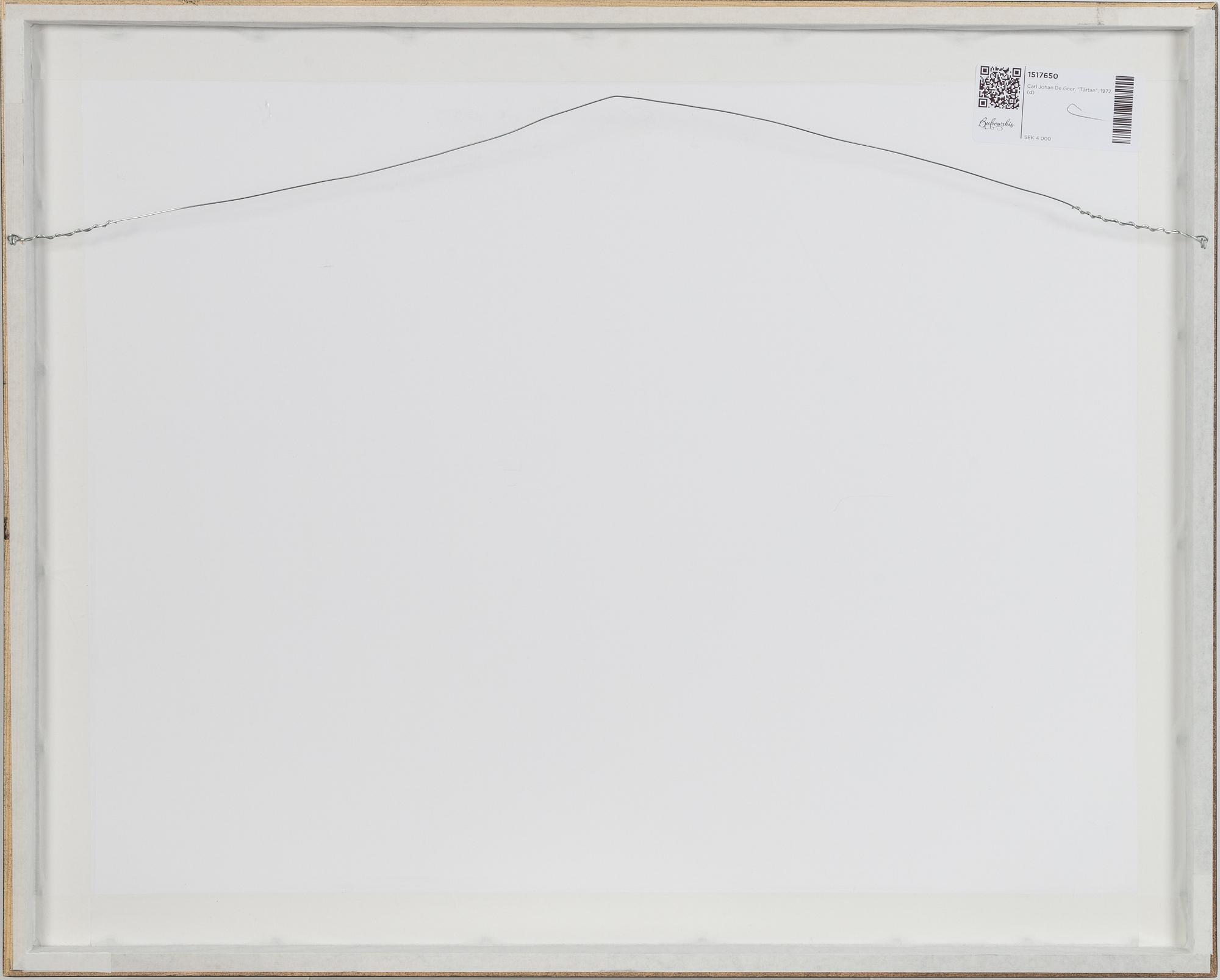 Carl Johan De Geer, "Tårtan", 1972.