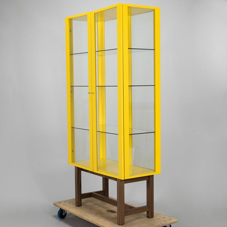 A 'Stockholm' display cabinet, IKEA.