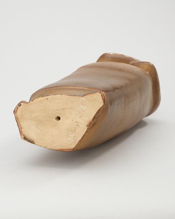 ÅKE HOLM, skulptur, biblisk figur, Höganäs 1960-tal.