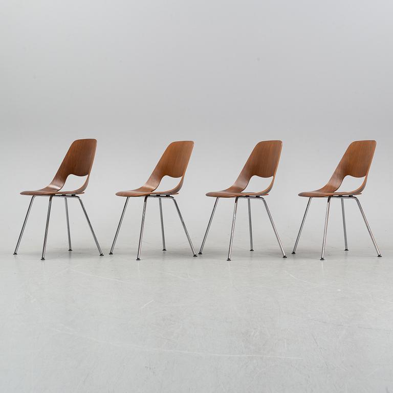 ALFREDO HÄBERLI, four 'Jill' chairs, Vitra, 2012.