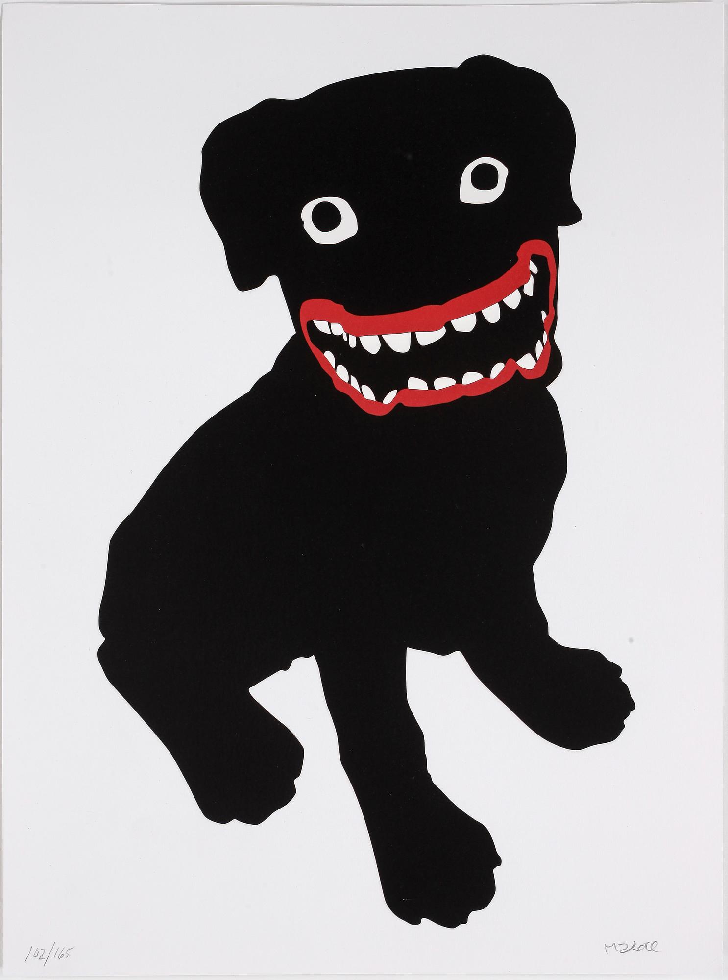 MAKODE LINDE, färglitografi, signerad och numrerad 102/165.