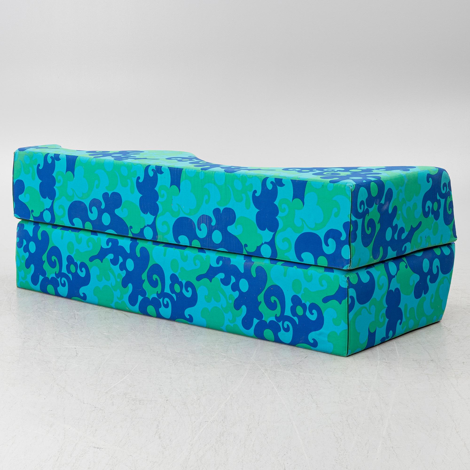 Folke Müller, sofa, "Sittvila 301", Celluloidindustri AB, Gislaved 1960s.