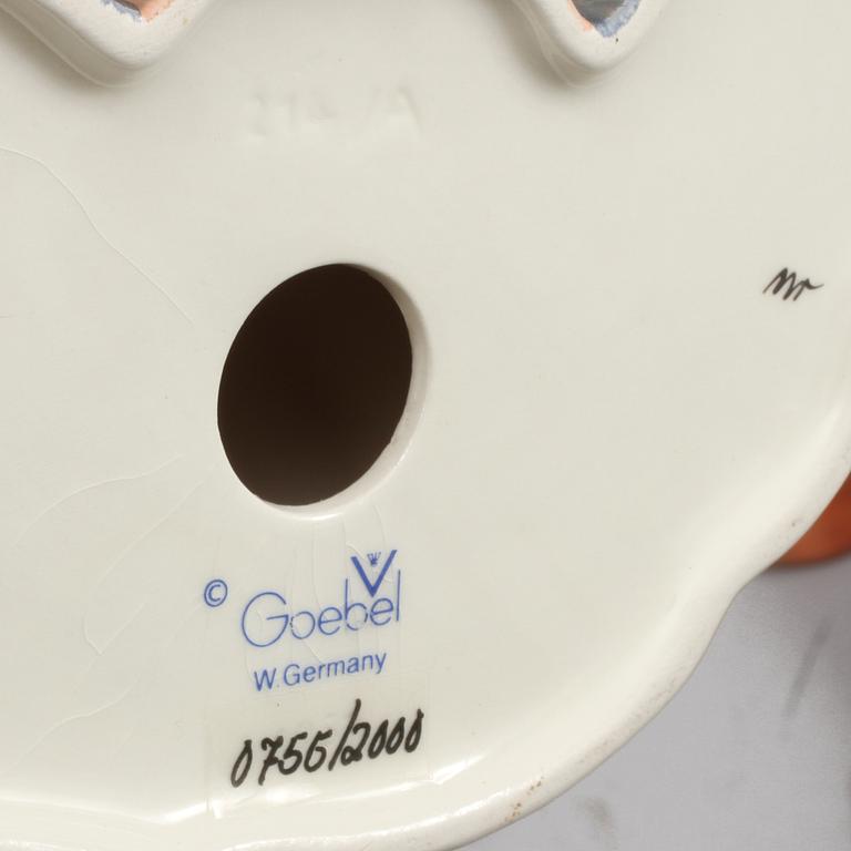 JULKRUBBA, 10 delar, porslin, Hummel, Goebel, Tyskland, 1900-talets andra hälft.