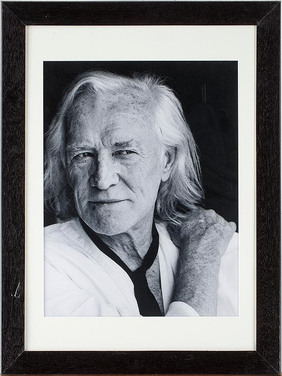 LEIF-ERIK NYGÅRDS, one of a kind print, "Richard Harris", signerad a tergo.