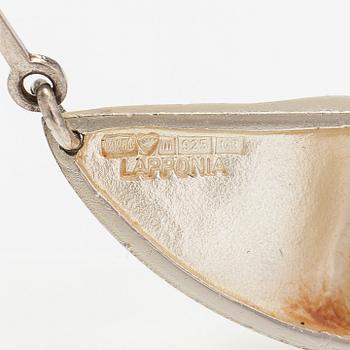 Björn Weckström, A sterlingsilver necklace "Styx". Lapponia 1997.