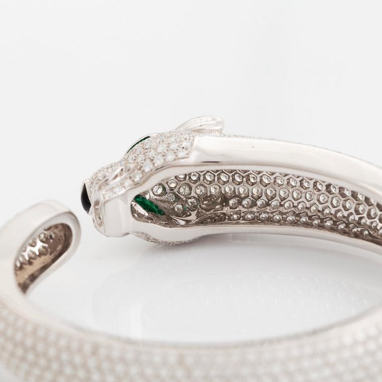 A Cartier Panthère bracelet.