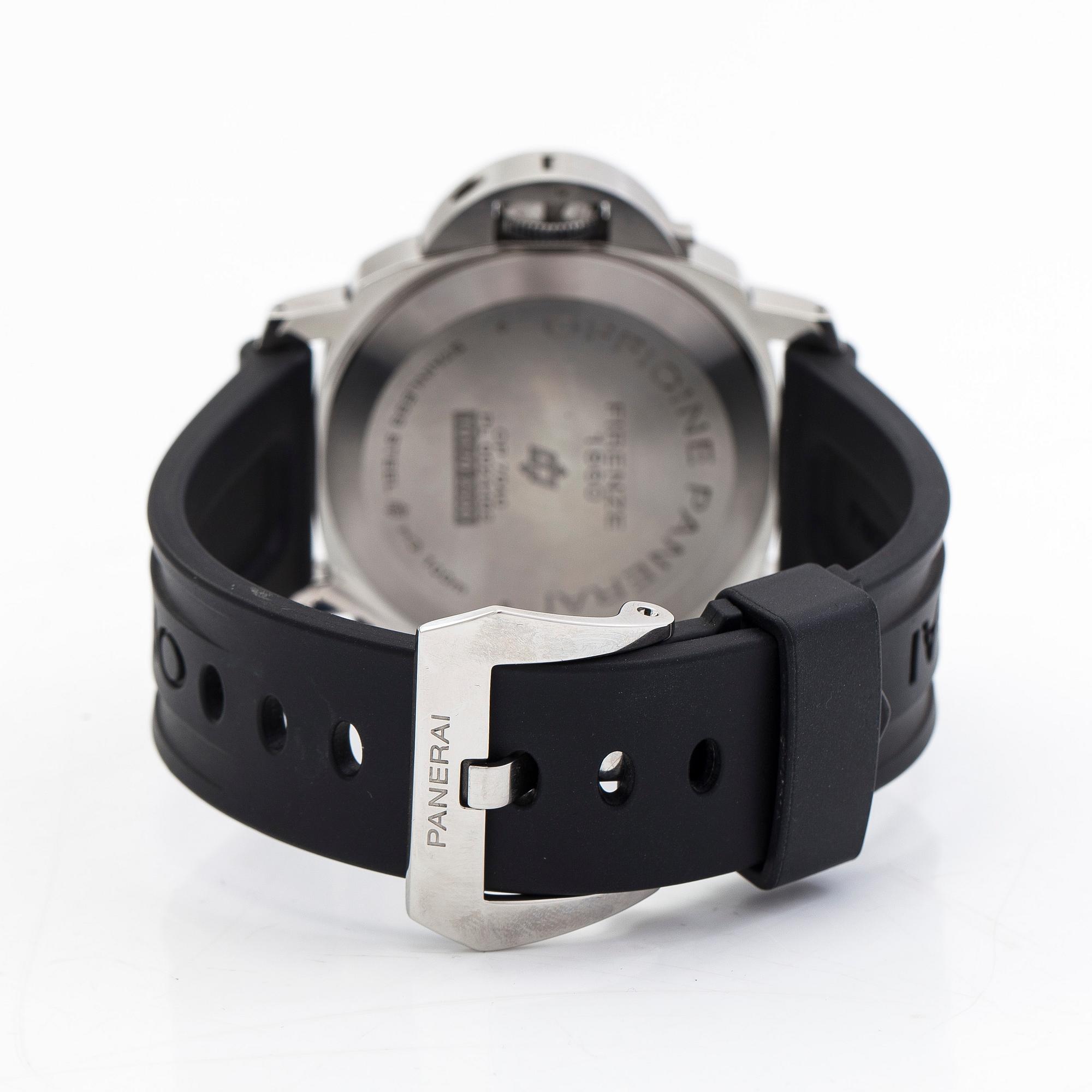 Panerai, Luminor, Base Logo, wristwatch, 44 mm.