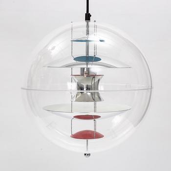 Verner Panton, taklampa, 'VP Globe', Frandsen Lighting A/S, Danmark, 2000-tal.