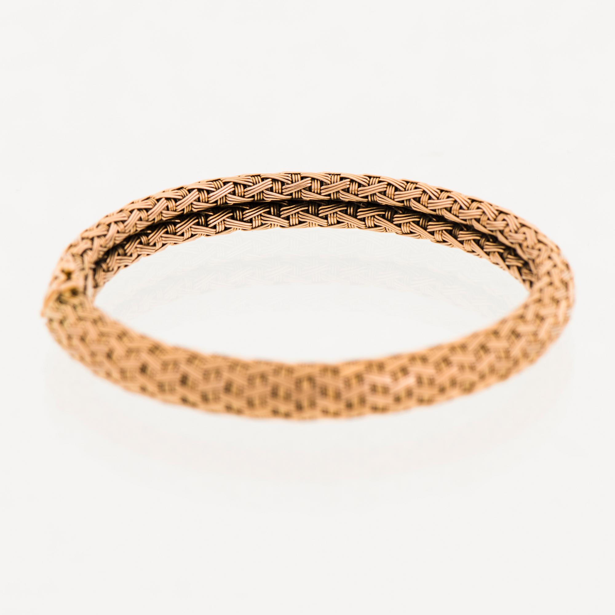 ARMBAND, 18K guld.