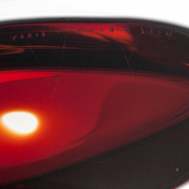 VAS, glas, signerad Tapio Wirkkala 3304, Iittala 1900-talets senare hälft.