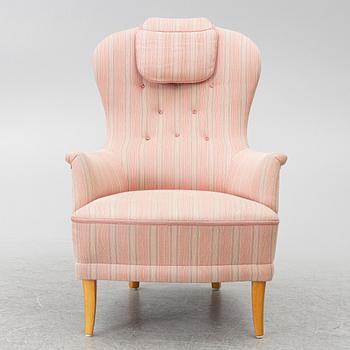 Carl Malmsten, Armchair, “Farmor”, AB O.H. Sjögren, second half of the 20th century.