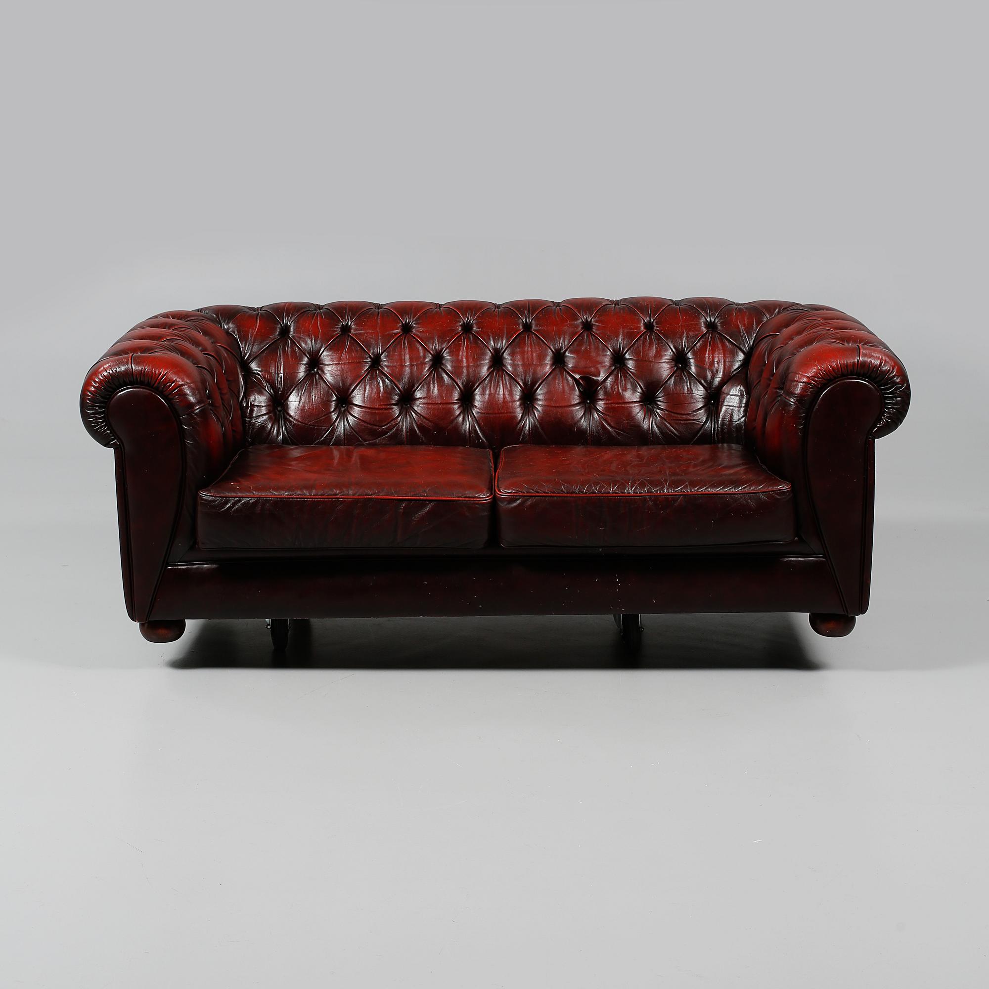 SOFFA, Chesterfield, 1900-talets andra hälft.