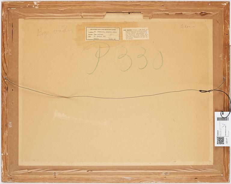 Inge Schiöler, pastel, signed and dated 1962.