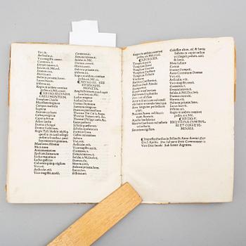 BOOK, Important treatise by Beda on chronology, 1507.