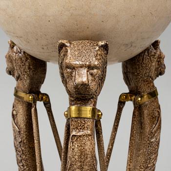 A late 20th Century pedestal.