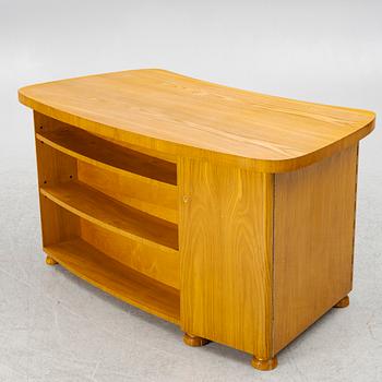 Skrivbord med bokhylla, Swedish Modern, 1940-tal.
