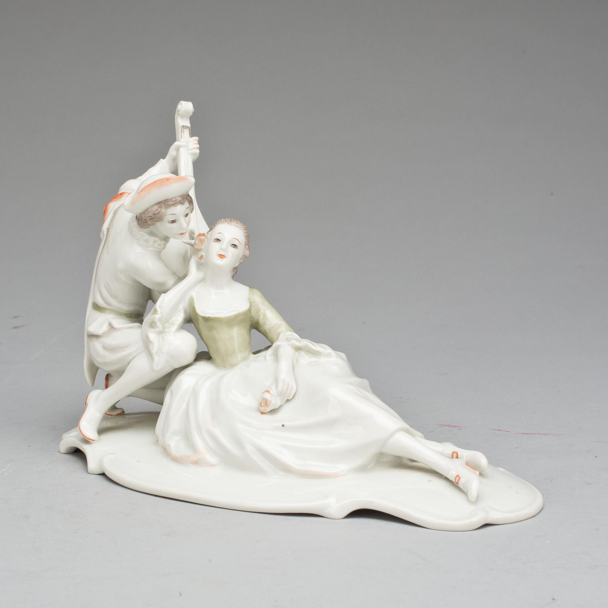 FIGURIN, porslin, Karl Himmelstoss, Rosenthal.