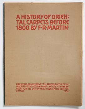 Fredrik Robert Martin: "A History of Oriental Carpets before 1800", Vienna, 1906.