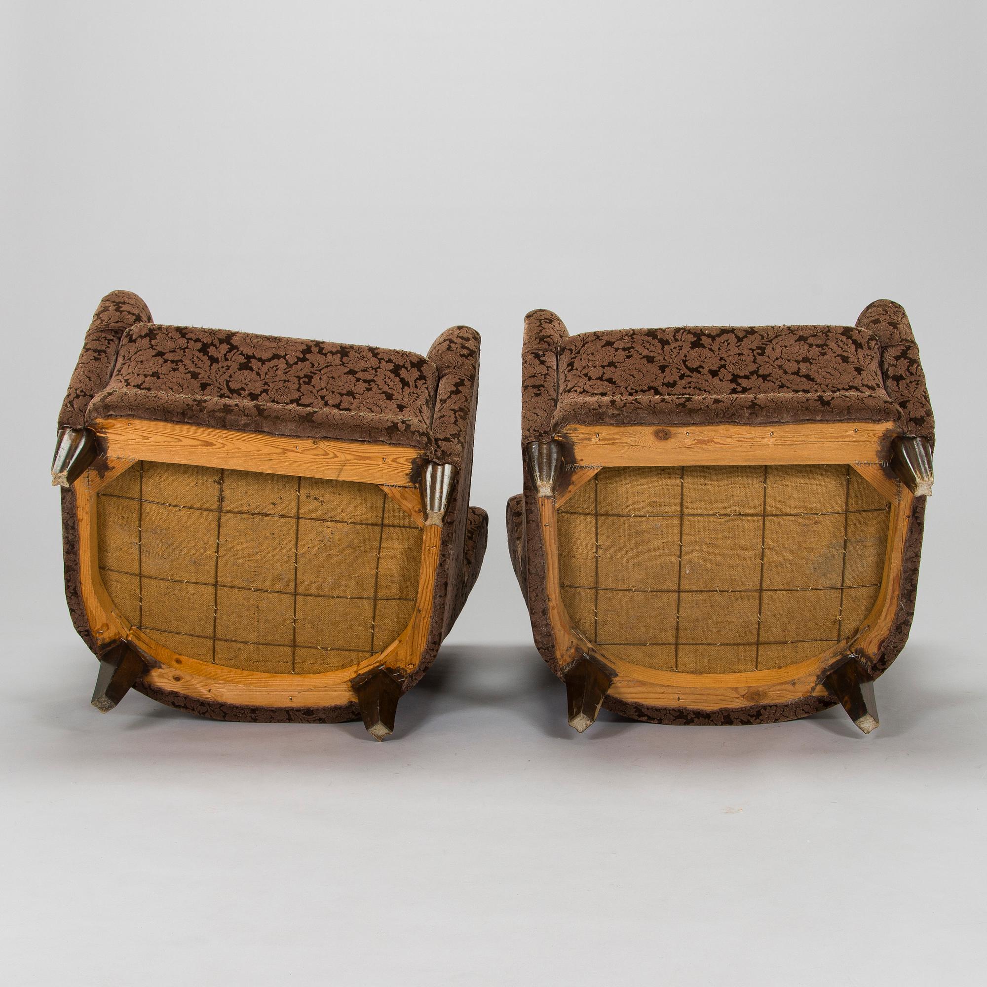 Nojatuolipari, 1900-luvun puoliväli.