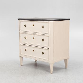 Byrå, Gustaviansk stil, omkring år 1900.