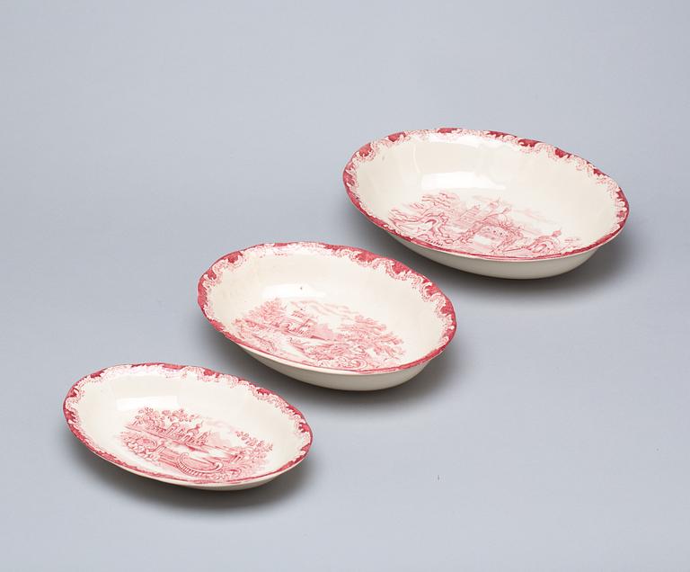 MATSERVIS, ca 40 delar, Bengali Rörstrand.