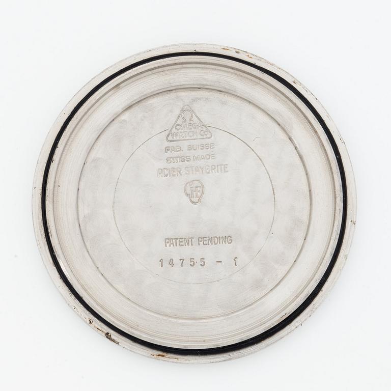 OMEGA, Seamaster 300, "Patent Pending".