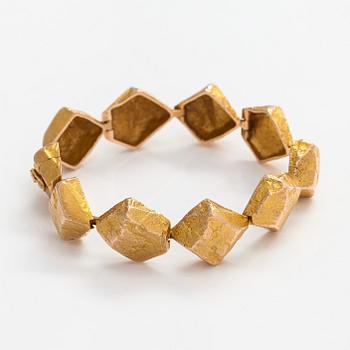 Björn Weckström, rannekoru, "Koskikivet", 14K kultaa.