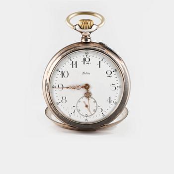 FICKUR, Halda fickurfabrik, silver, ca 1900, vikt 99 gram.