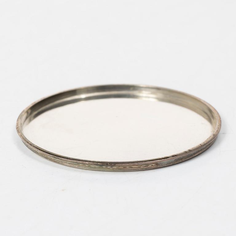 Wiwen Nilsson, Coasters, 12 pcs, sterling silver, Anders Nilsson, Lund, 1942–1946.