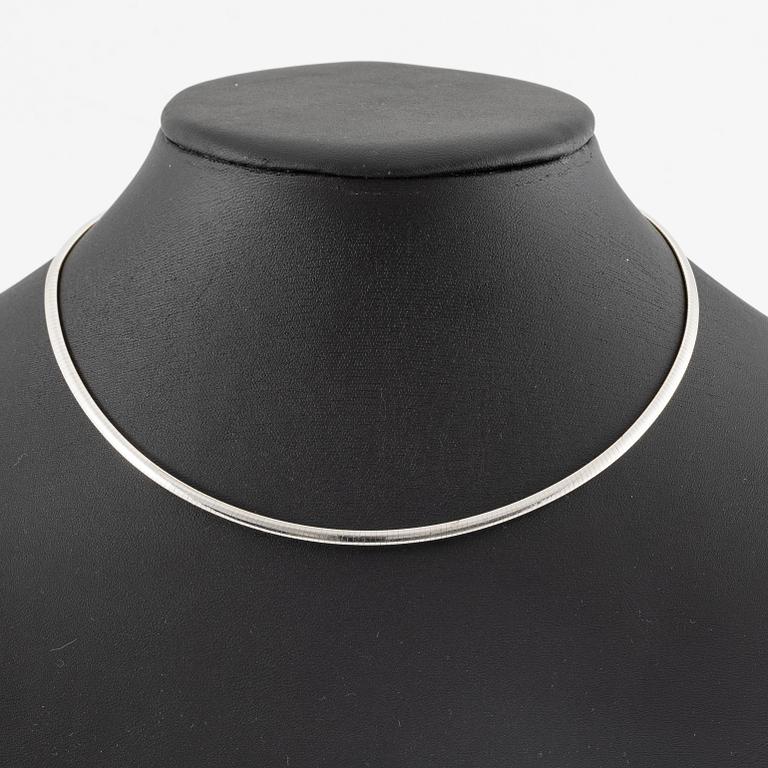Collier, 18K guld och vitguld.