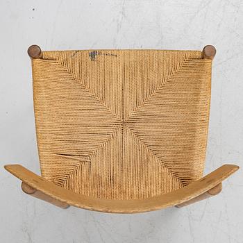 Børge Mogensen, Stolar 4 st, modell J39. Fredericia möbelfabrik, Danmark.