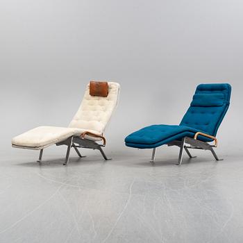 Dux design office, a pair of 'Fenix' lounge chairs, Dux AB, 1967-68.