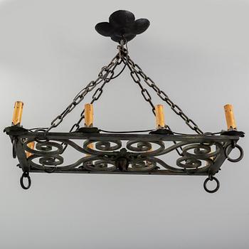 TAKLAMPA, 1900-talets första hälft.