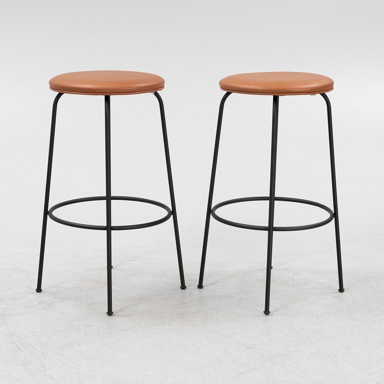 A pair of 'Afterroom Bar Stools' from Menu.