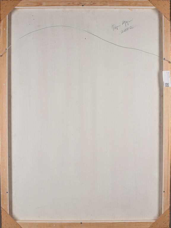 TAPANI HYYPIÄ, olja på skiva, a tergo signerad och daterad 2002.